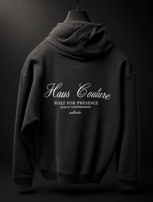Haus Couture Signature Hood Black