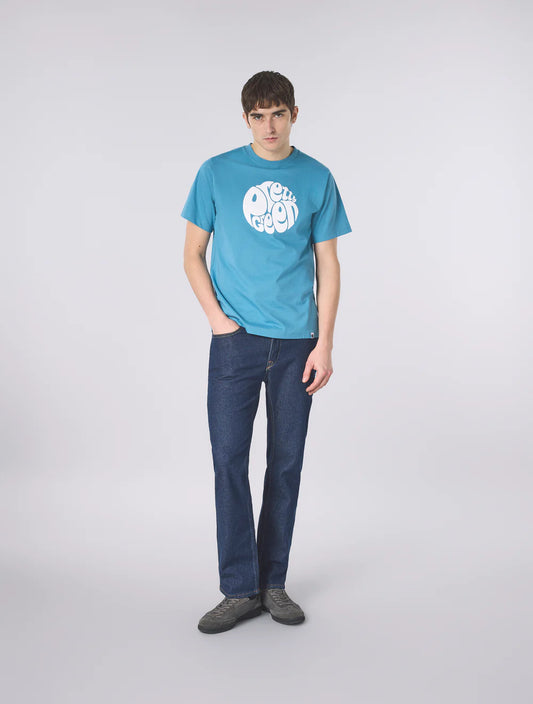 Pretty Green Gillespie T-Shirt Blue
