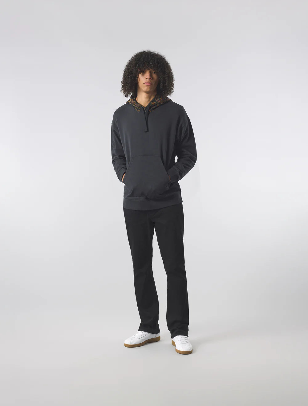 Pretty Green Parthian Hoodie Black