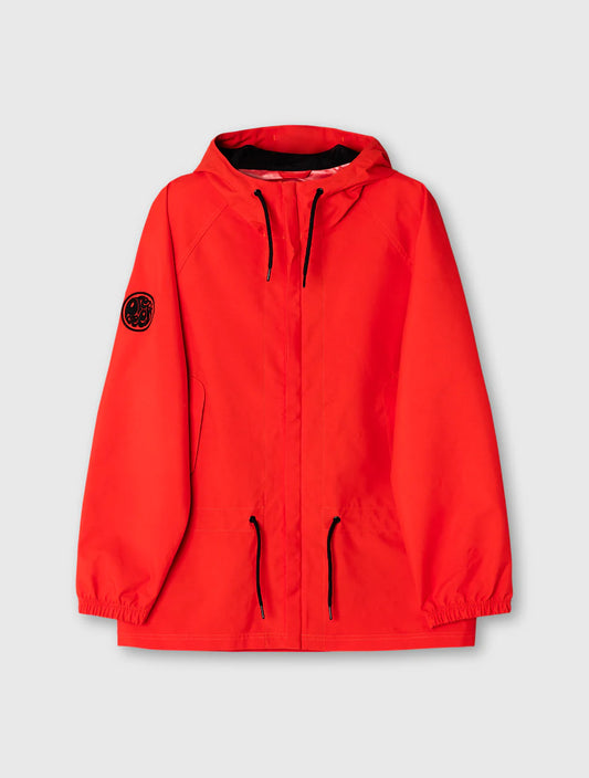 Pretty Green Resonance Water Reactive Jacket Red