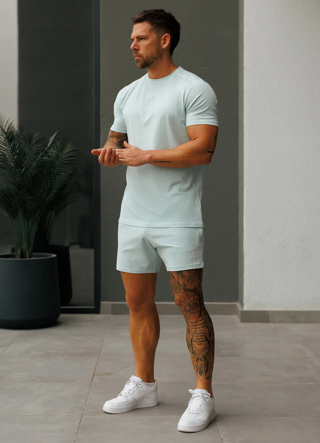 Gym King Pro Logo V2 T-Shirt Iced Mint