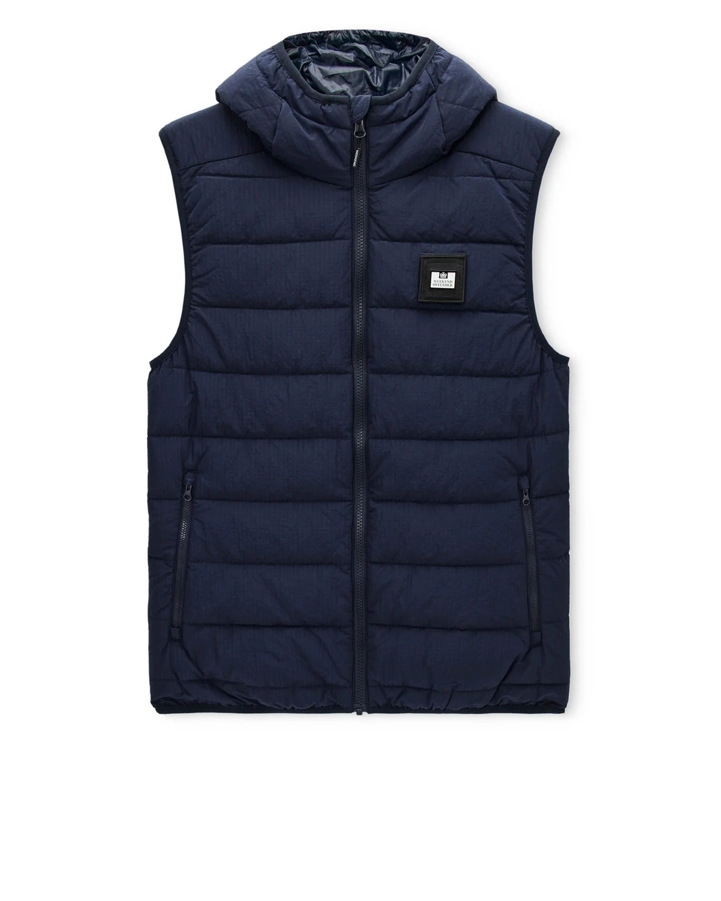 Weekend Offender Toronto Hooded Gilet Navy