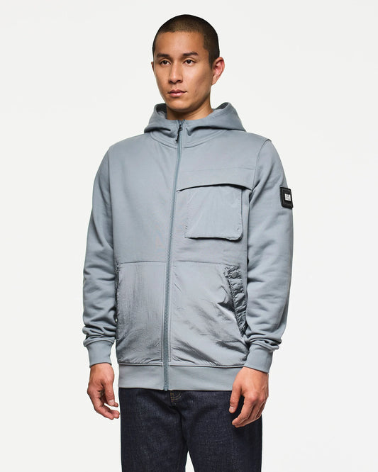 Weekend Offender Daponte Hoodie Porpoise Grey