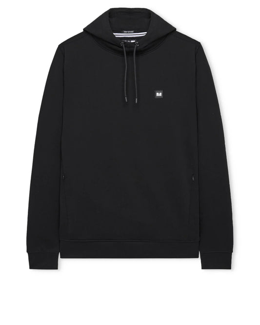 Weekend Offender Ribbe Badge Hoodie Black