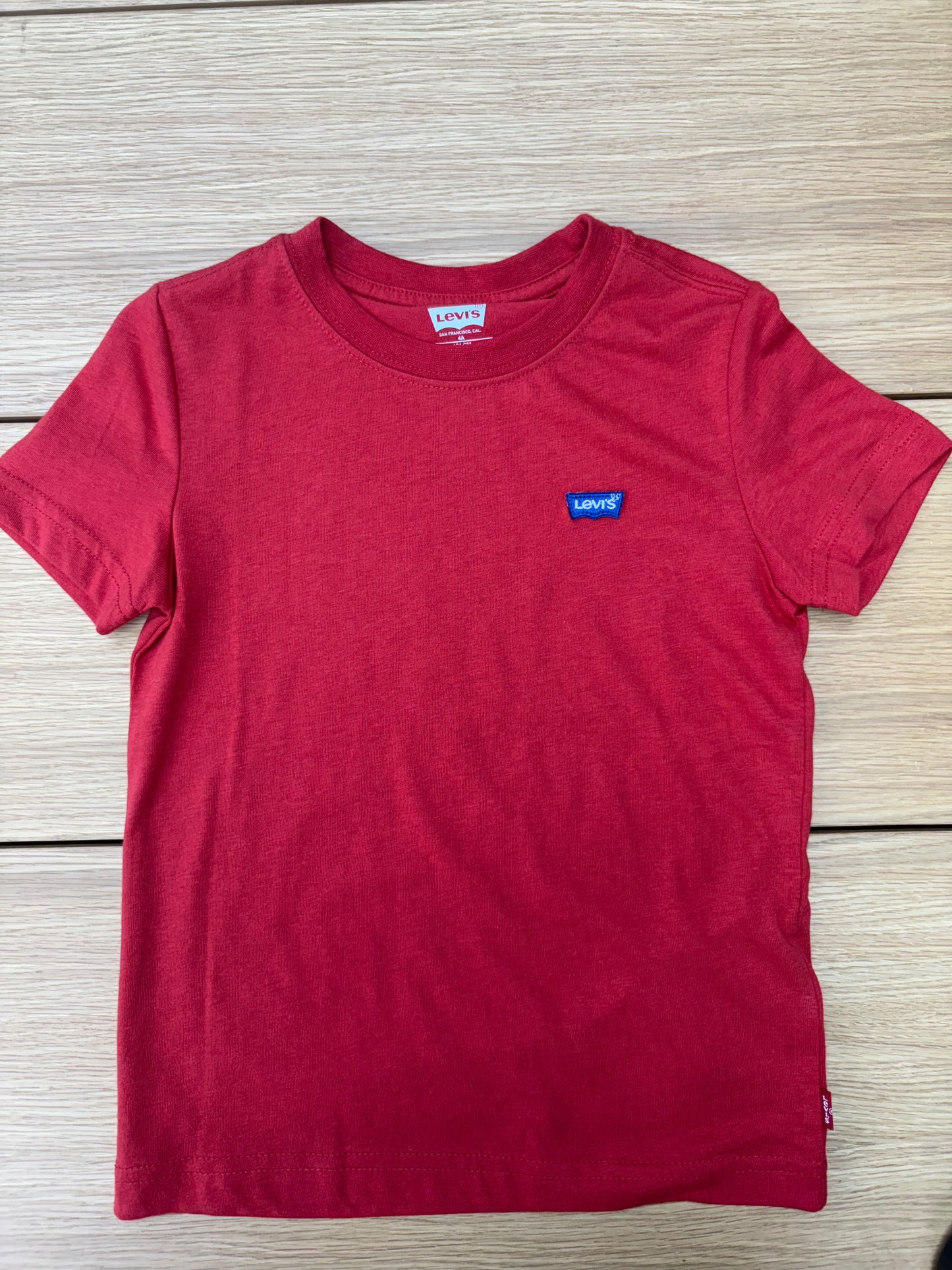 Levis Infant Small Logo T-Shirt Pompeian Red