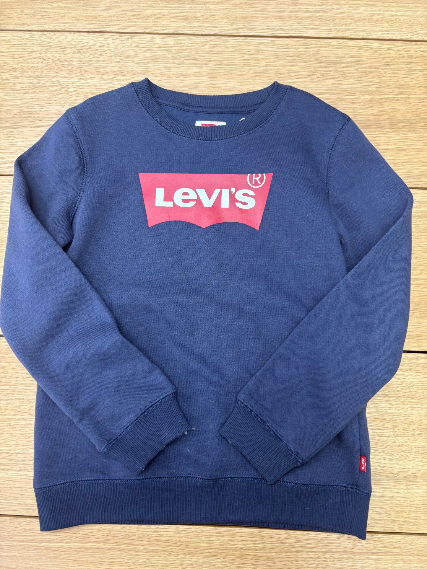 Levis Infant Large Logo Sweatshirt Dress Blues
