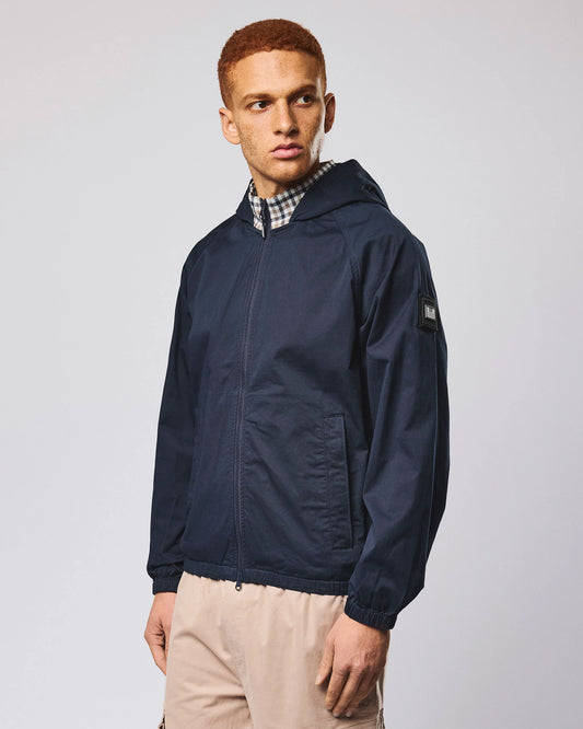 Weekend Offender Zagora Windbreaker Jacket Navy