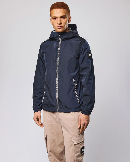 Weekend Offender Campania Windbreaker Jacket Navy