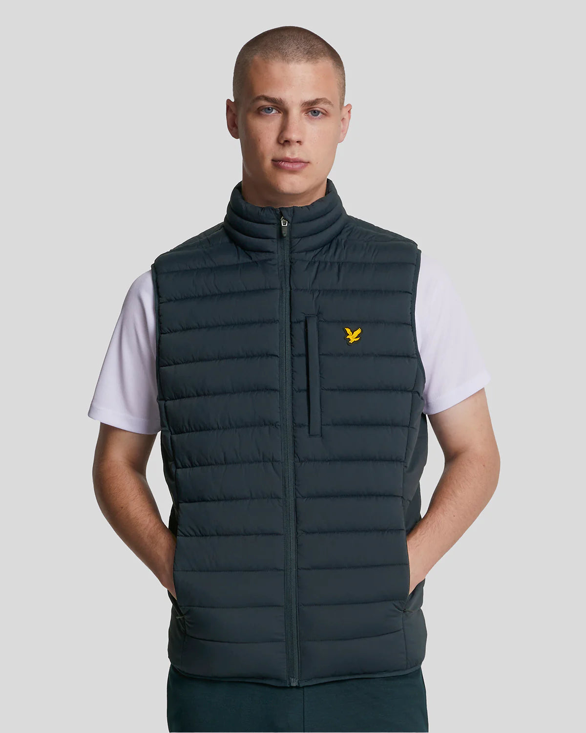 Lyle & Scott Sports Lightweight Puffer Gilet Dark Navy