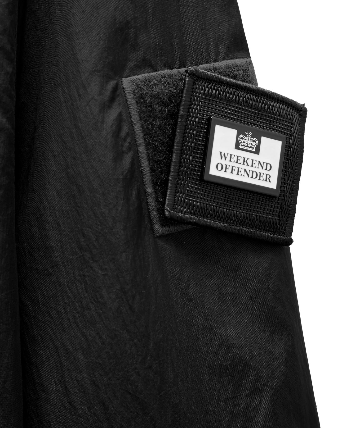 Weekend Offender Technician Mesh Lined Jacket Black