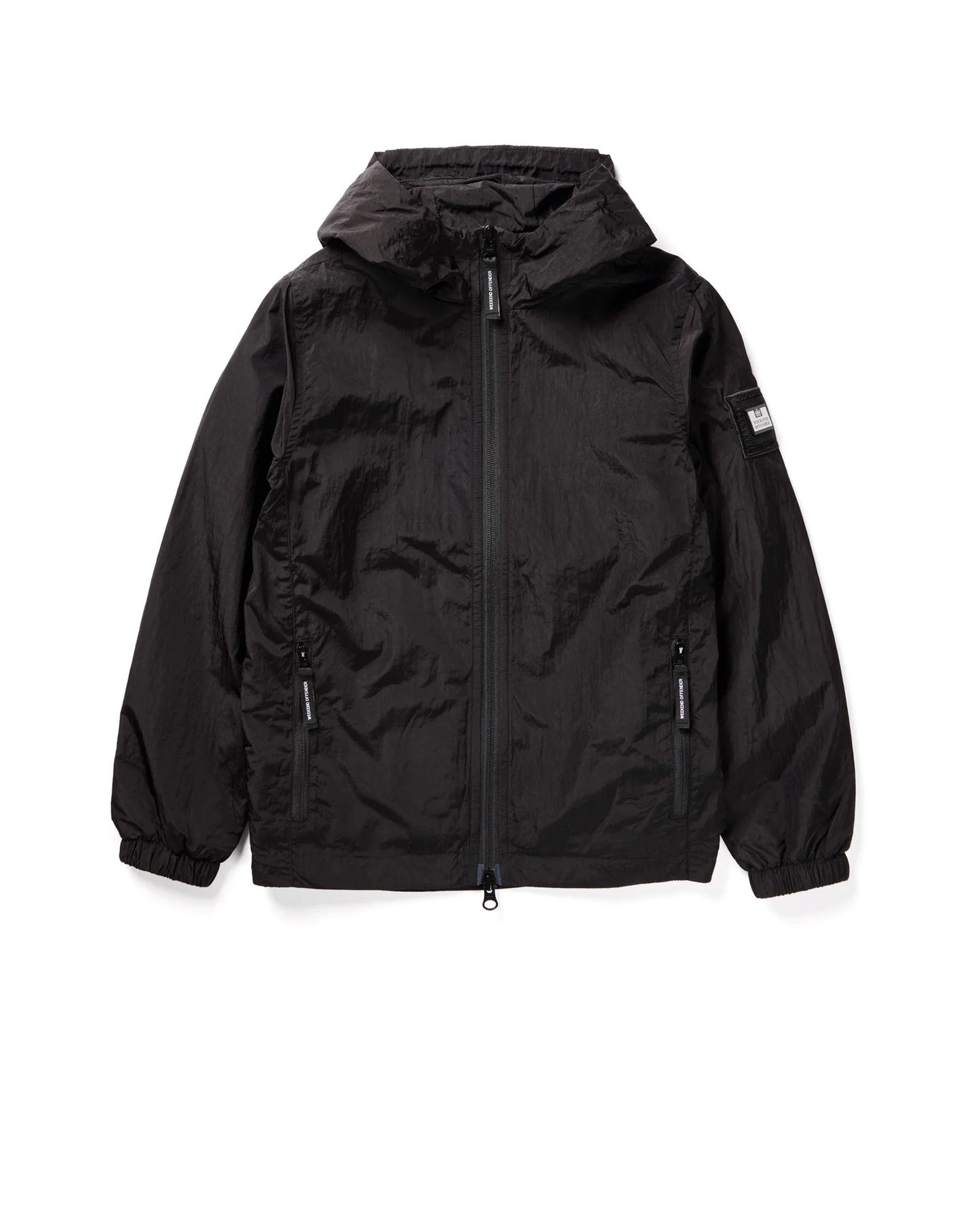 Weekend Offender Junior Technician Fleece Lined Jacket Black