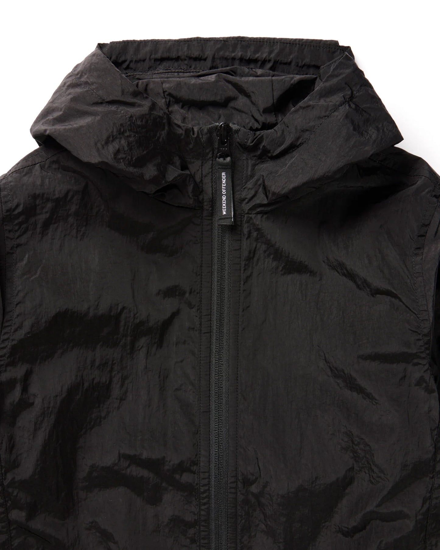 Weekend Offender Junior Technician Fleece Lined Jacket Black