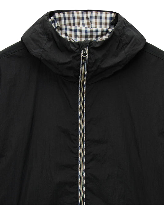 Weekend Offender Plus Size Campania Windbreaker Jacket Black