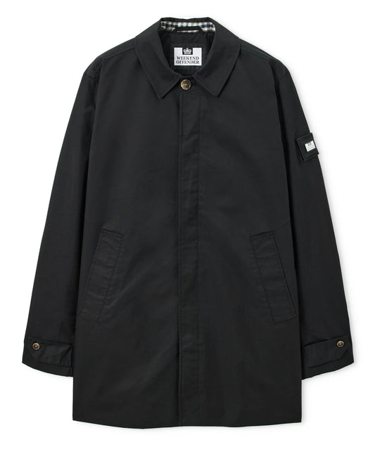 Weekend Offender Whitehouse Mac Jacket Black/House Check