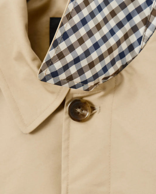 Weekend Offender Whitehouse Mac Jacket Stone/House Check