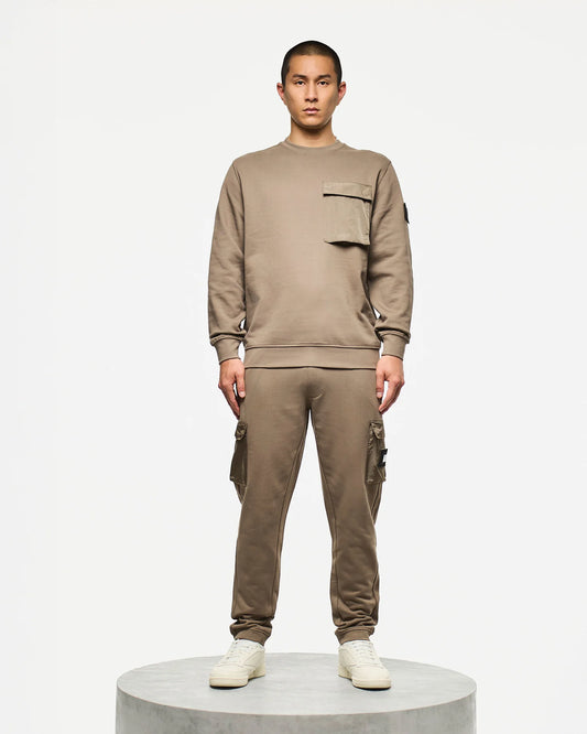 Weekend Offender Lippi Jogger Pants Tobacco Brown