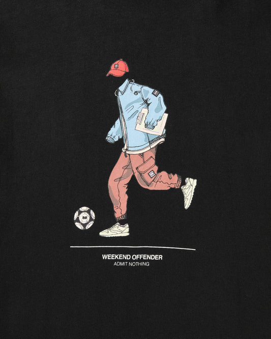 Weekend Offender Kids Biskra Graphic T-Shirt Black