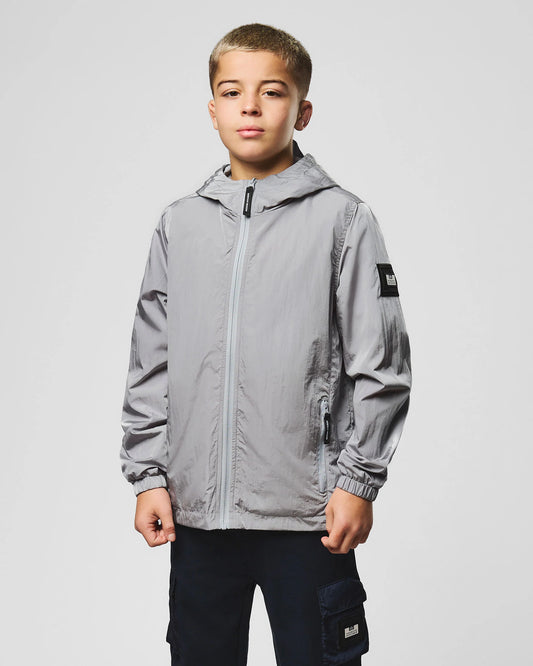 Weekend Offender Kids Technician Mesh Lined Jacket Smokey