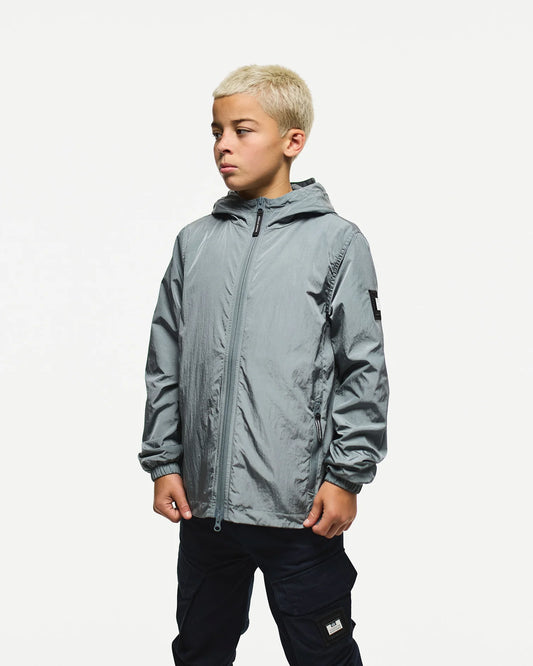 Weekend Offender Junior Technician Fleece Lined Jacket Porpoise Grey