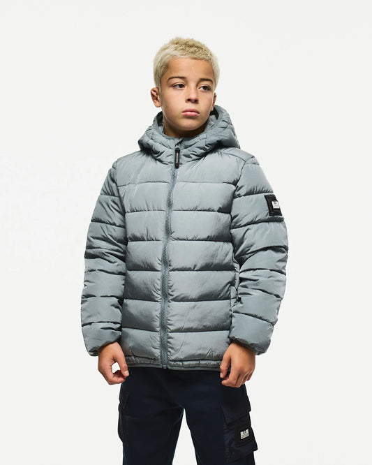 Weekend Offender Infant La Guardia Puffer Jacket Porpoise Grey
