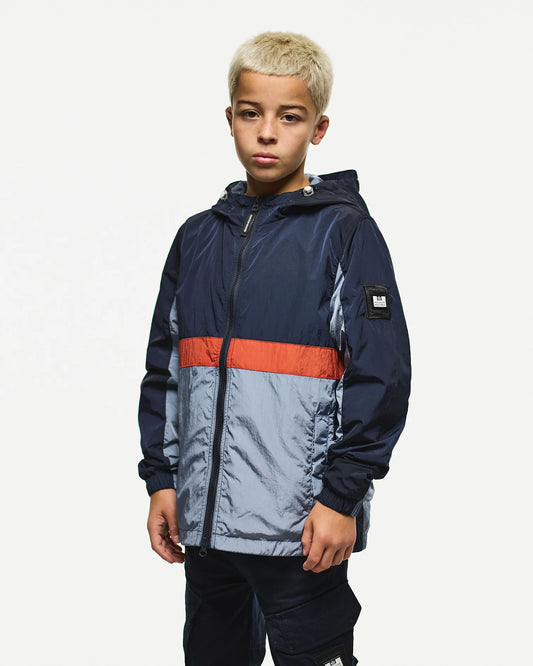Weekend Offender Infant Parissa Windbreaker Jacket Navy/Blue Shadow