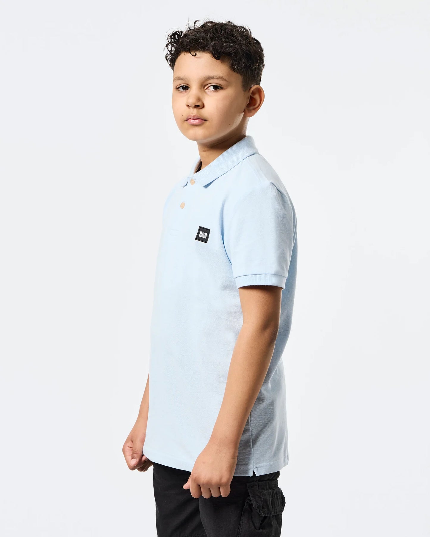 Weekend Offender Infant Caneiros Polo Shirt Ocean Wave