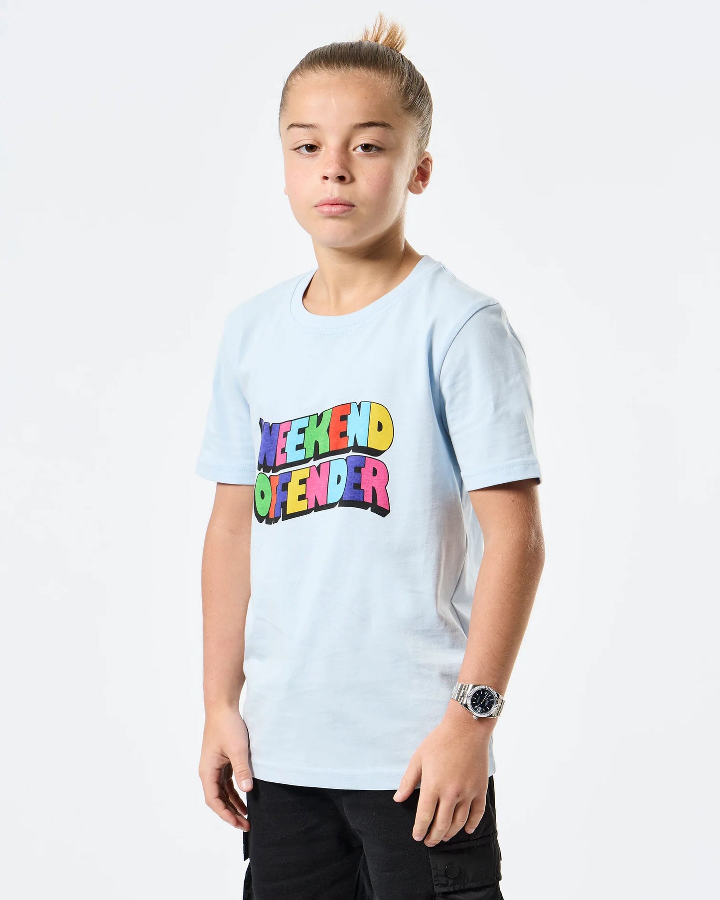 Weekend Offender Junior Hallelujah Graphic T-Shirt Ocean Wave
