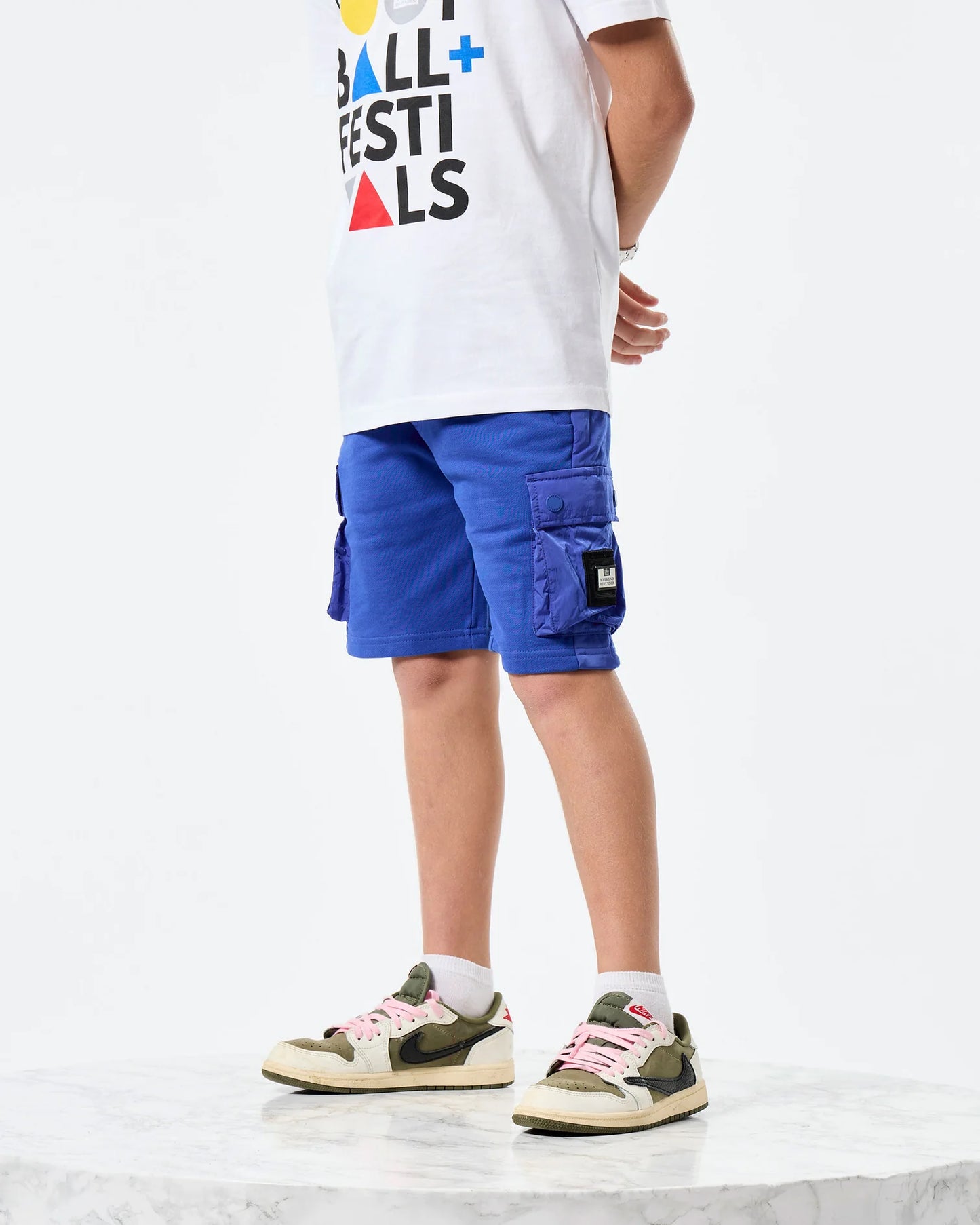Weekend Offender Junior Pink Sands Short Bluebell