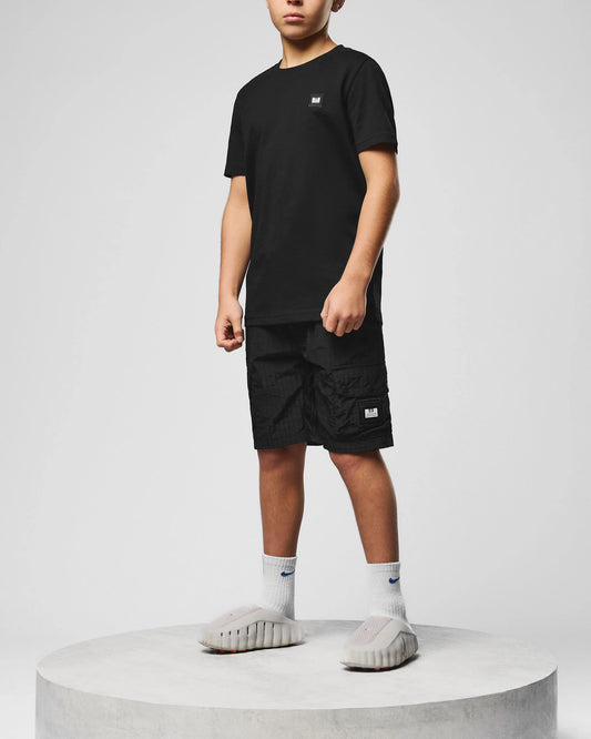 Weekend Offender Kids Zemmouri Cargo Shorts Black