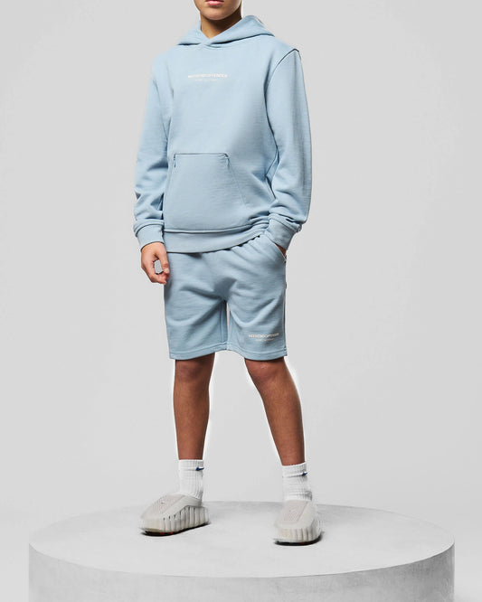 Weekend Offender Kids Mytros Jogger Shorts Blue Tourmaline/White