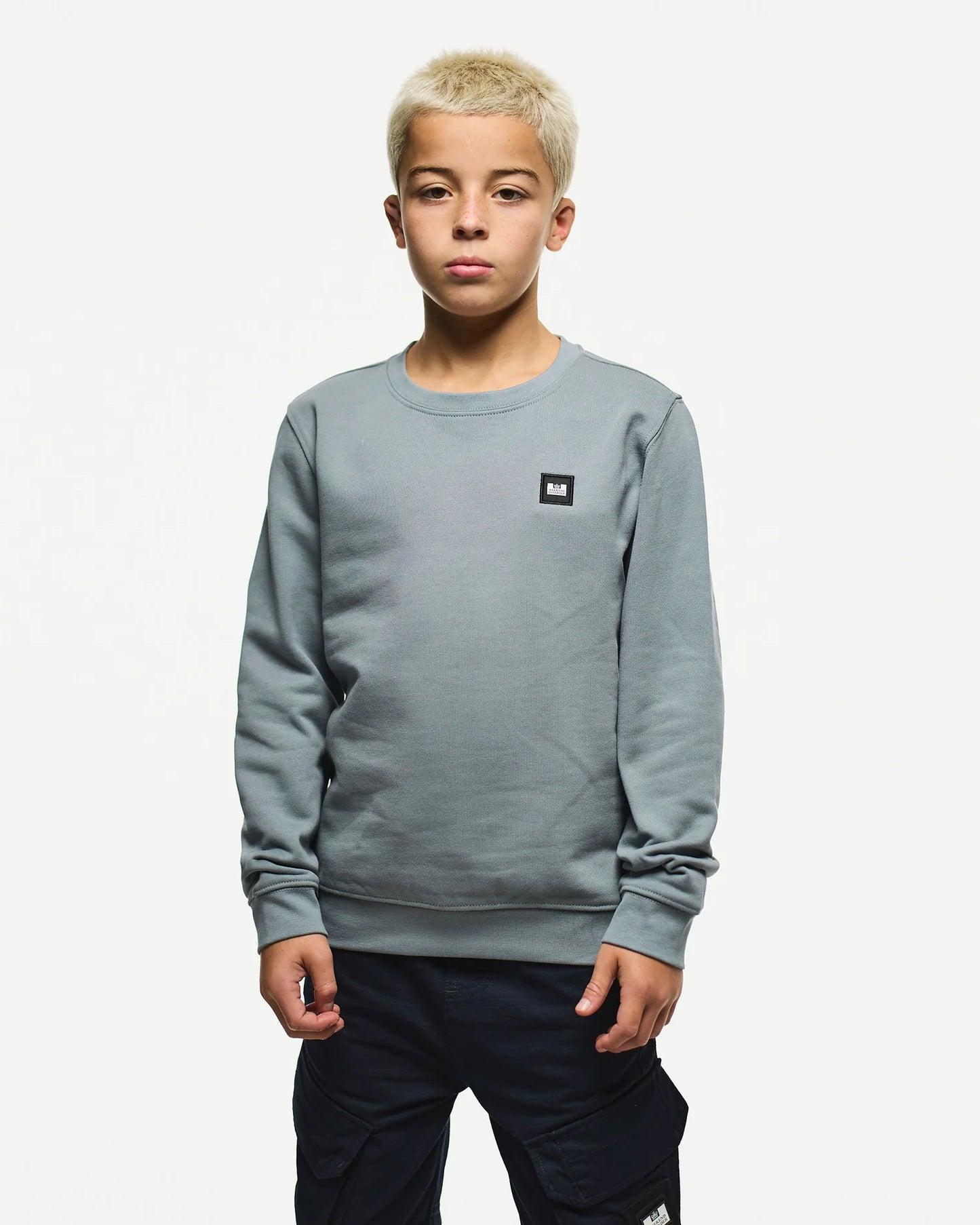 Weekend Offender Infant Ferrer Sweatshirt Porpoise Grey