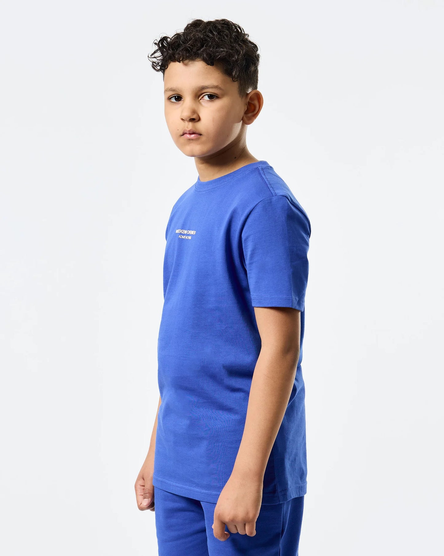 Weekend Offender Junior Millergrove T-Shirt Bluebell/Alabaster