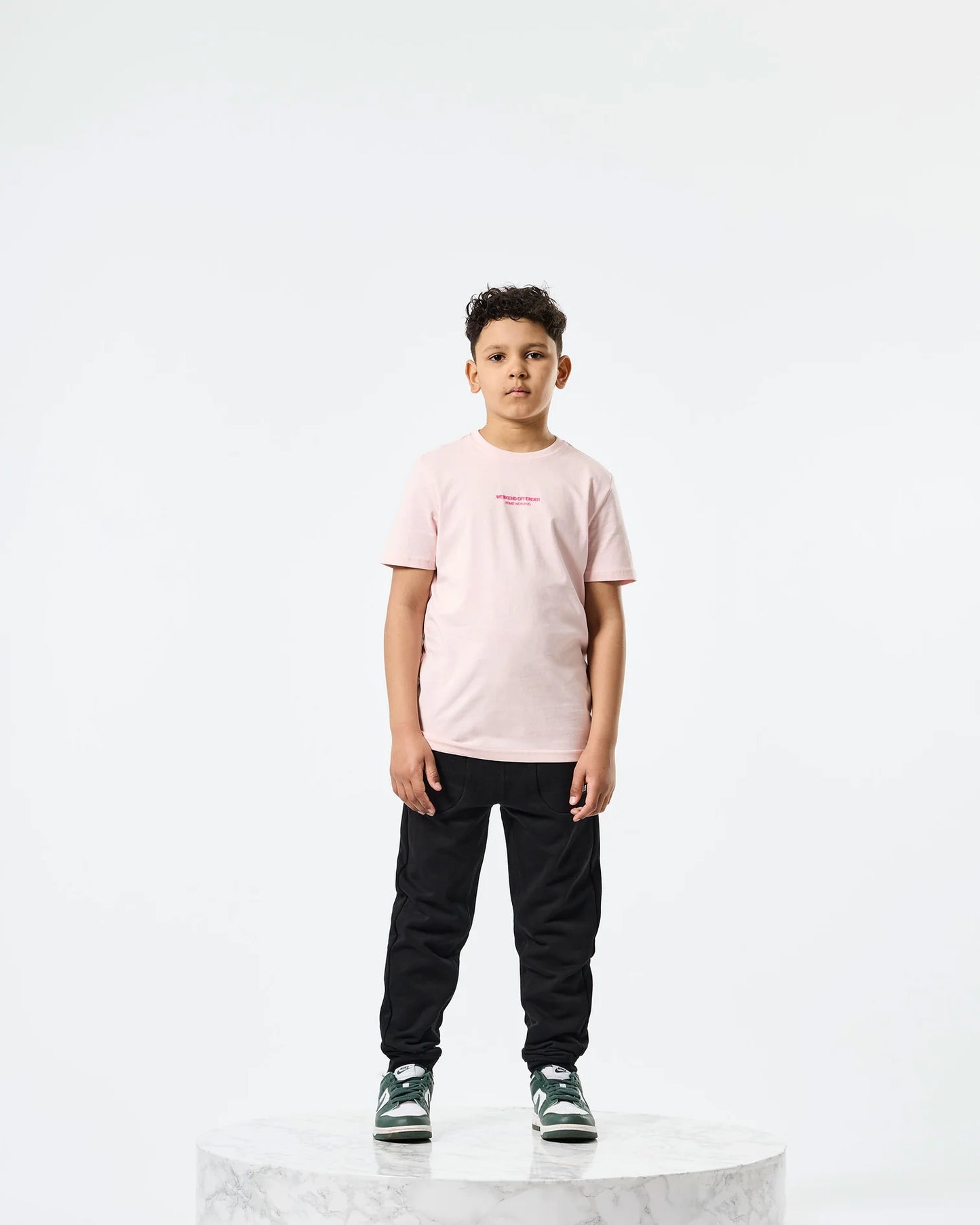 Weekend Offender Junior Millergrove T-Shirt Pale Blush/Candy
