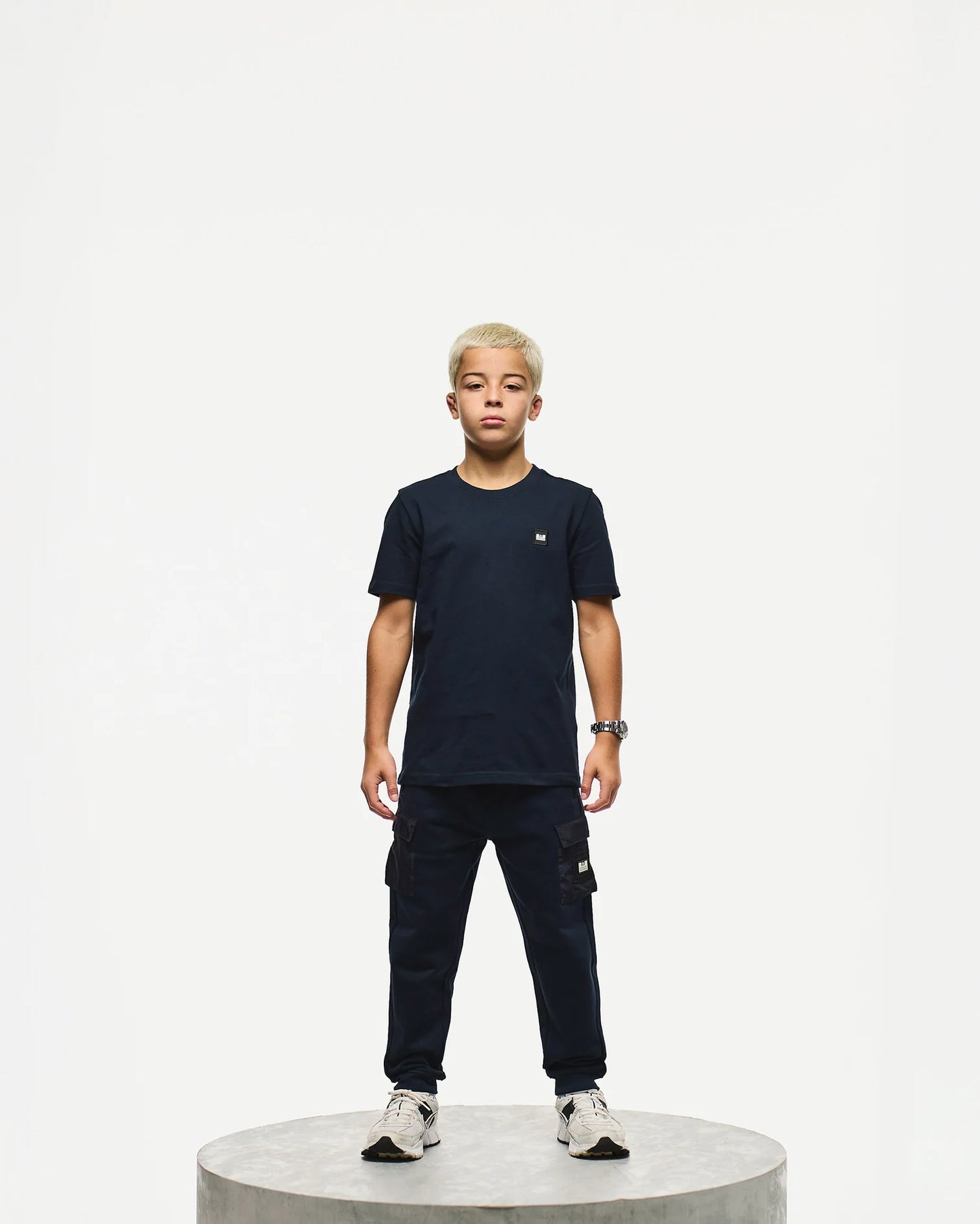 Weekend Offender Junior Cannon Beach T-Shirt Navy