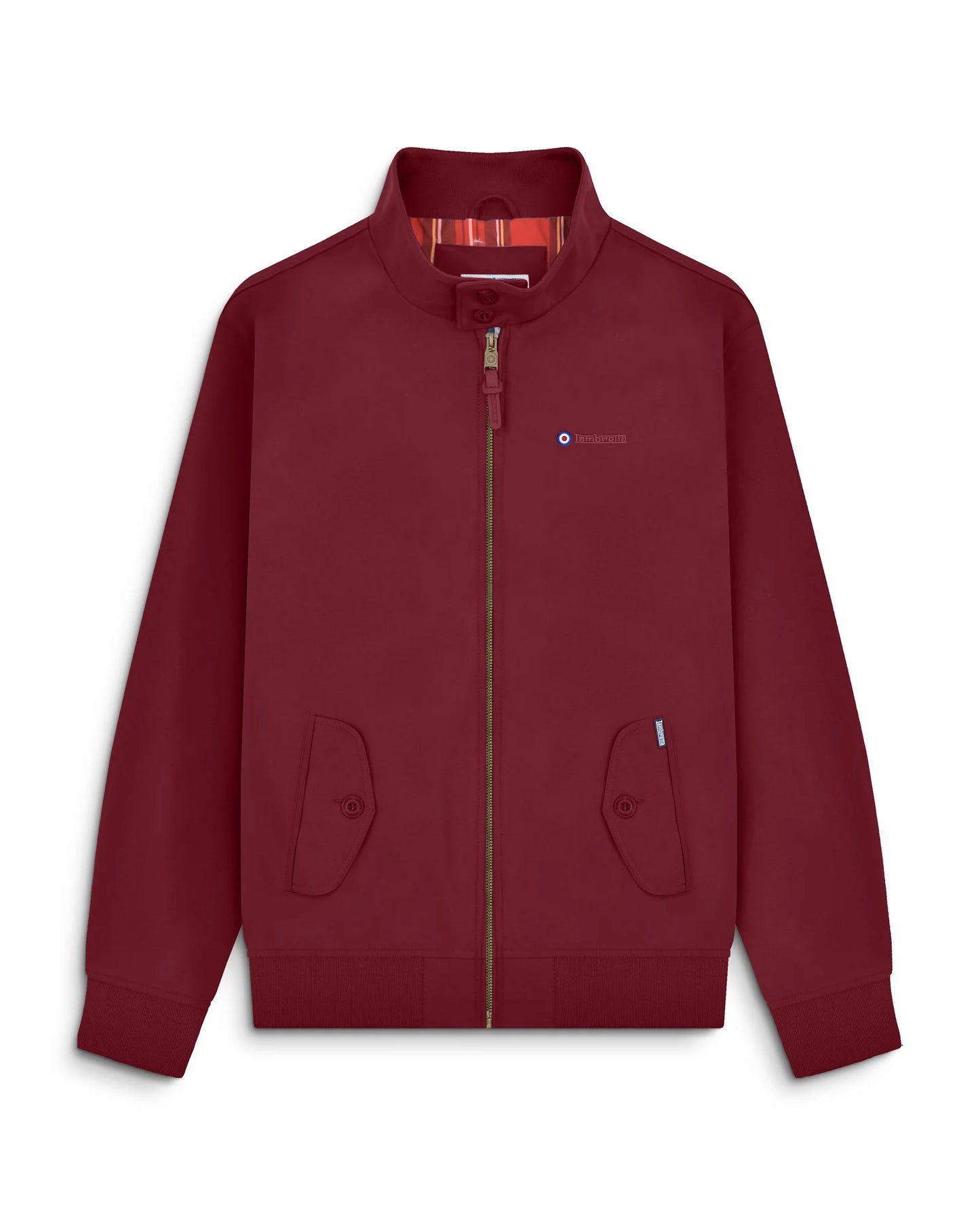 Lambretta Shower Resistant Harrington Burgundy