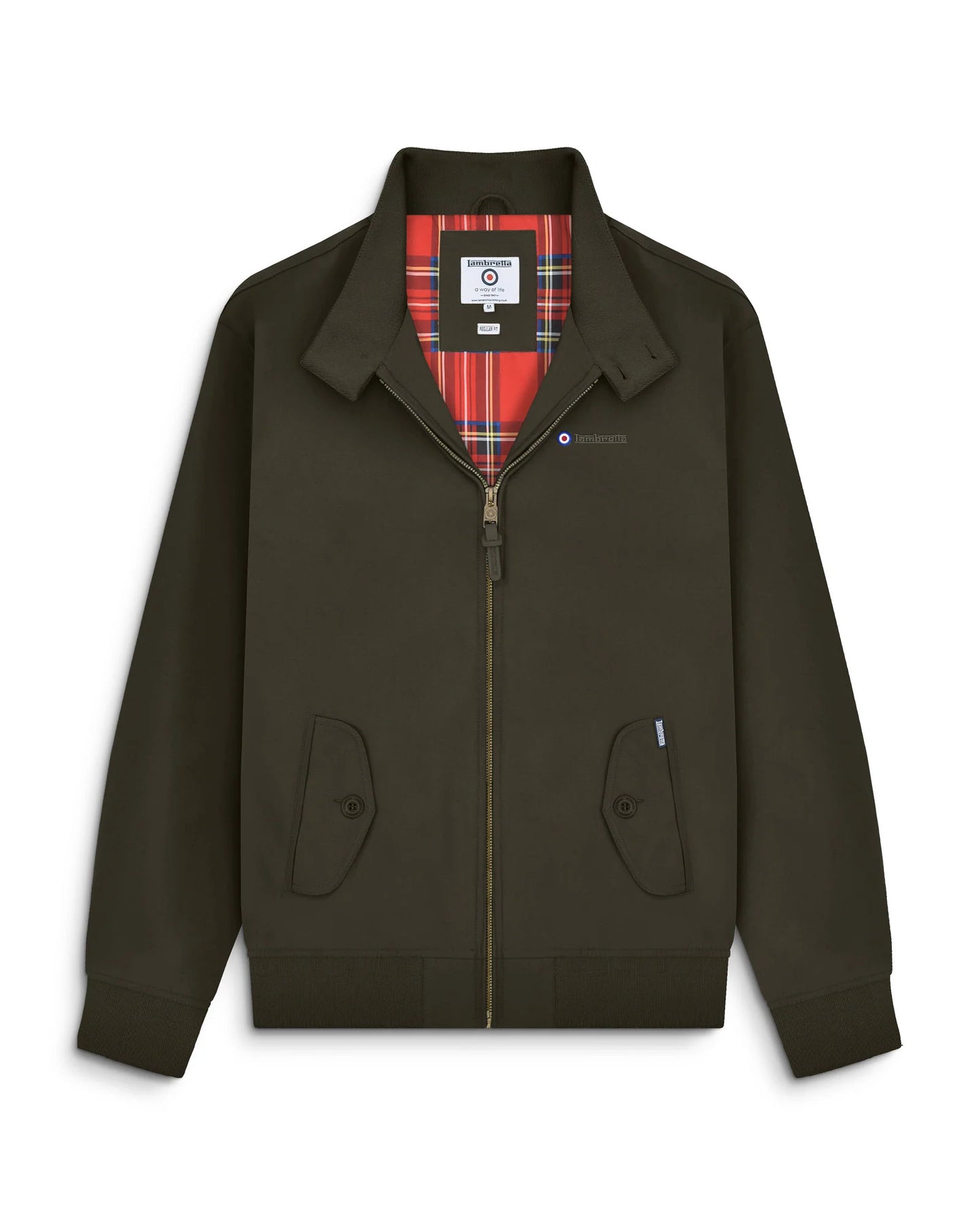Lambretta Shower Resistant Harrington Khaki