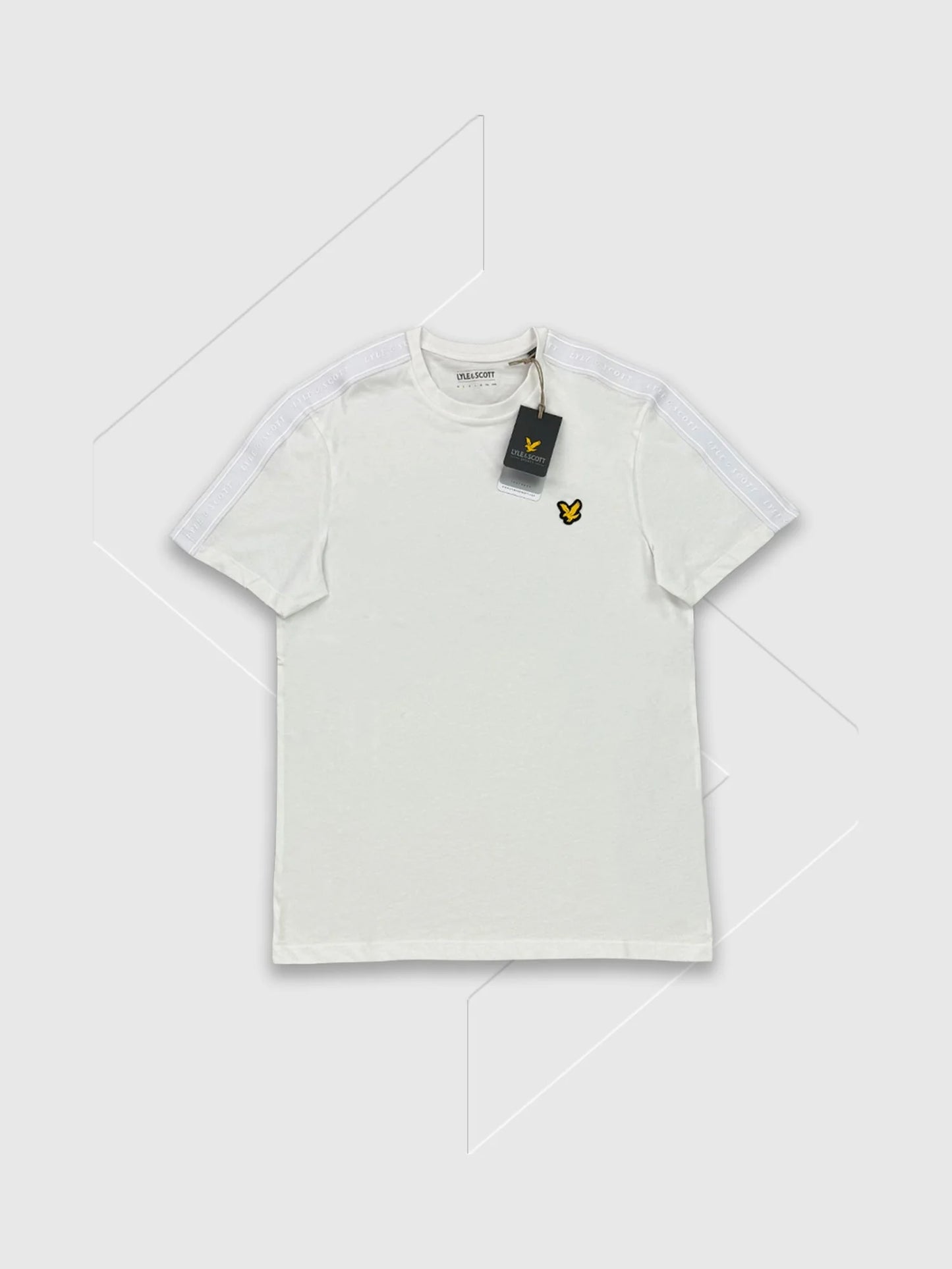 Lyle & Scott Sports Tape T-Shirt White