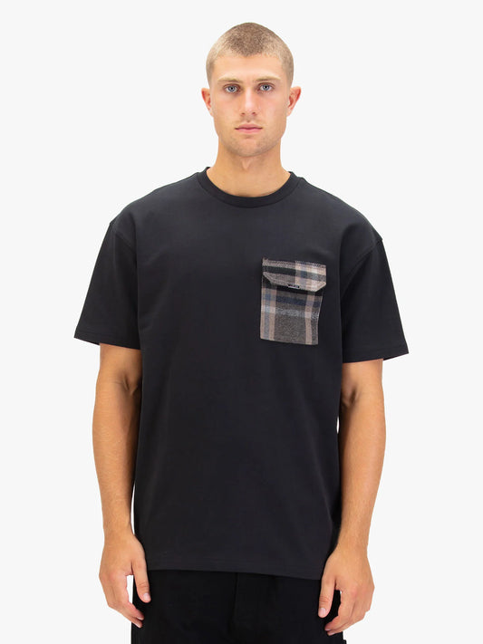 Luke 1977 Kington Pocket T-Shirt Black