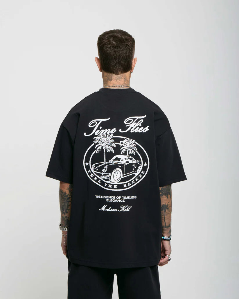 Madison Kohl Time Flies T-Shirt Black