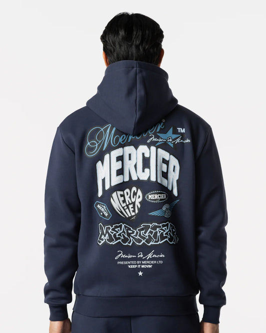 MERCIER Guerrilla Hoodie Navy
