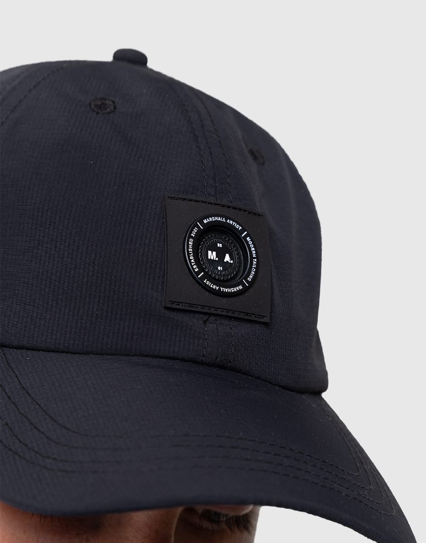 Marshall Artist Siren Nylon Ripstop Cap Black