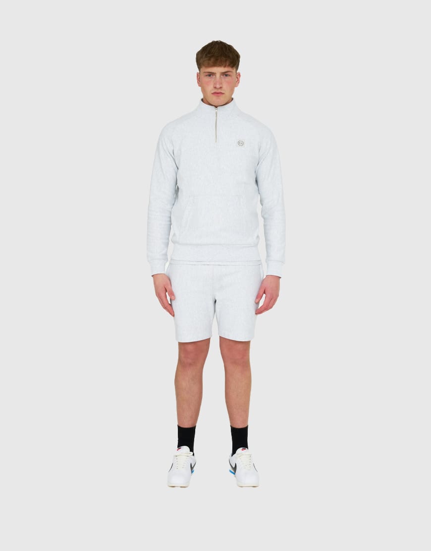 Marshall Artist Foundation 1/4 Zip Snow Marl