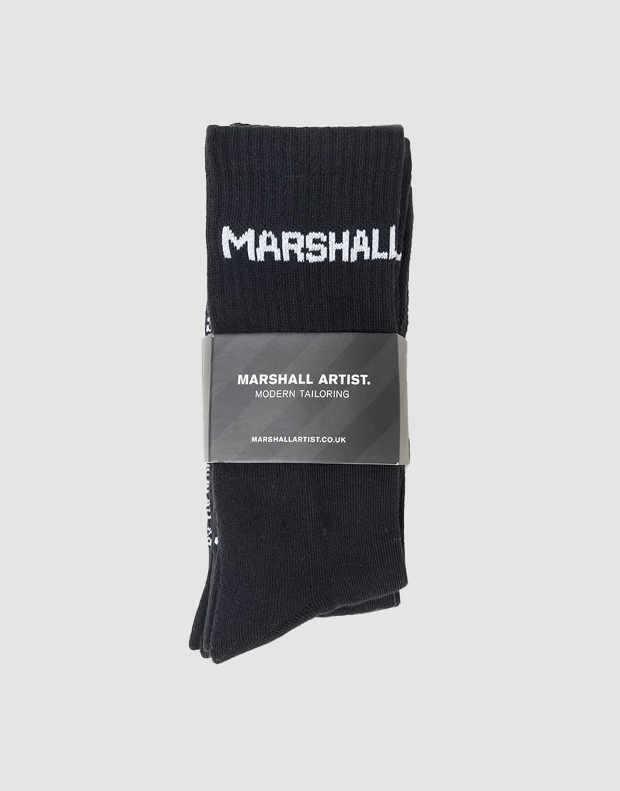 Marshall Artist 3-Pack Socks Black