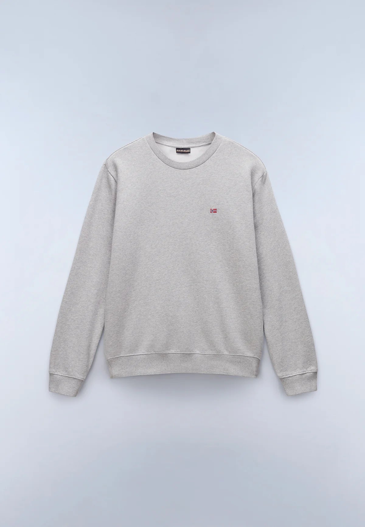 Napapijri BALIS CREW 1 Sweatshirt Medium Grey Melange