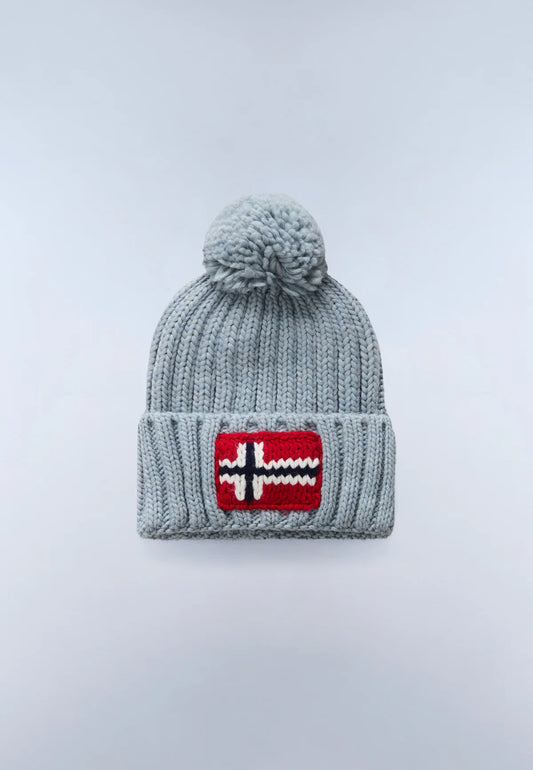 Napapijri Semiury 5 Beanie Hat Faded Denim