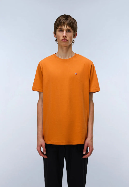 Napapijri SALIS SS SUM T-Shirt Orange Pumpkin