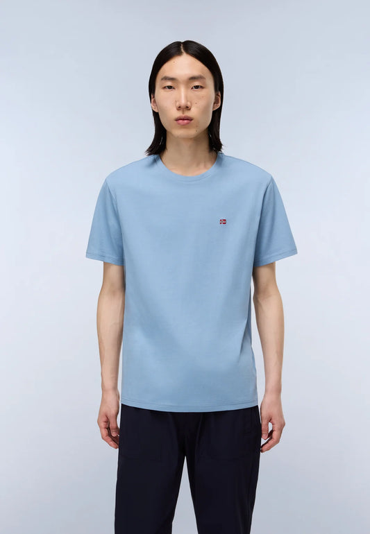Napapijri SALIS SS SUM T-Shirt Faded Denim