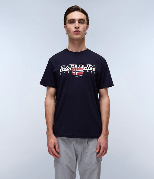 Napapijri S-AYLMER T-Shirt Blu Marine