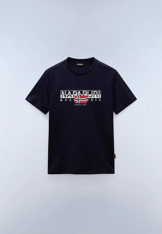 Napapijri S-AYLMER T-Shirt Blu Marine