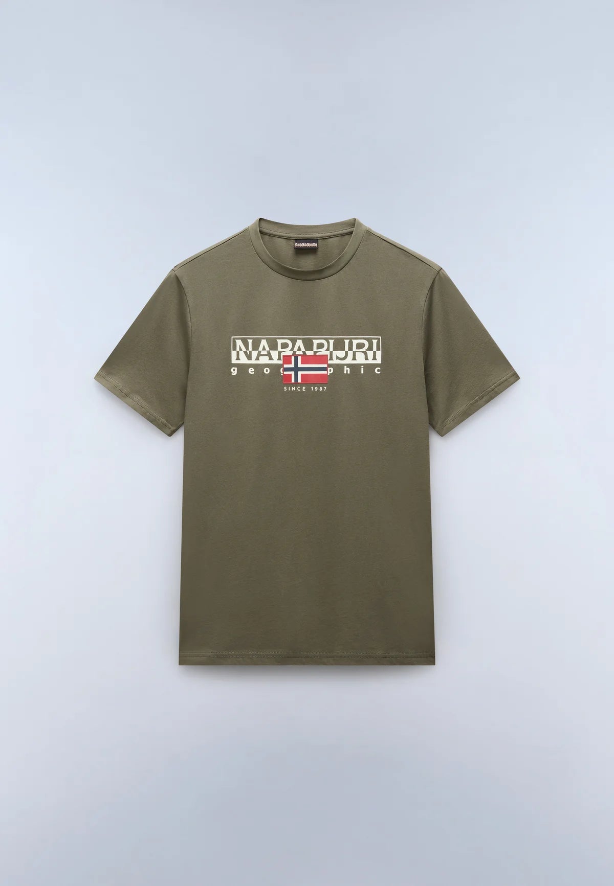 Napapijri S-AYLMER T-Shirt Tea Leaf